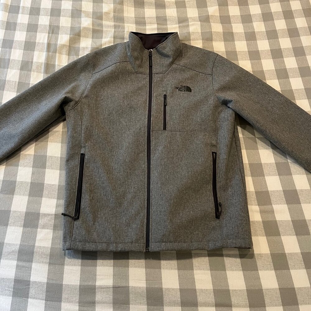 North Face Apex Bionic 2 Jacket - Grey - Men's Large